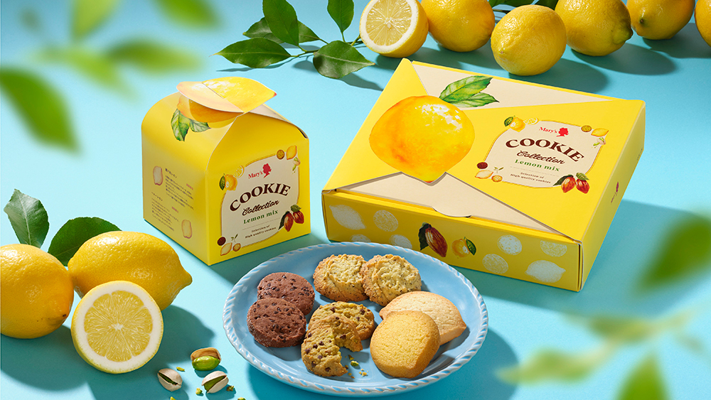 3月22日（金）より、爽やかなレモン使用のクッキーを集めた
季節限定「クッキーコレクション レモンミックス」が登場！