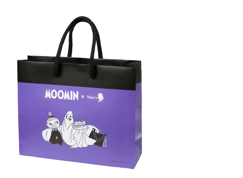 ムーミンシリーズにはオリジナルバッグ付