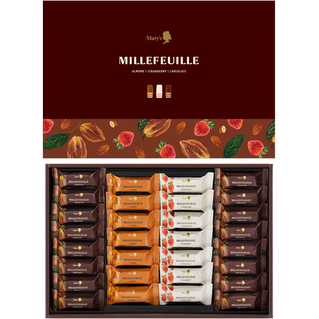 ミルフィーユ チョコレートなど洋菓子 スイーツのメリーチョコレート
