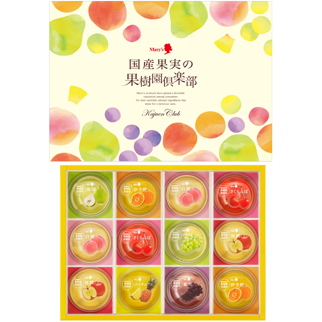 国産果実の果樹園倶楽部 12個入【メリーチョコレート】
